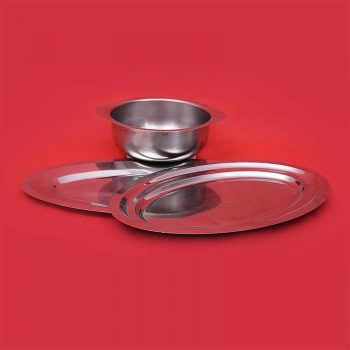 Ensemble de plats inox, Loc vaisselle Sarthe